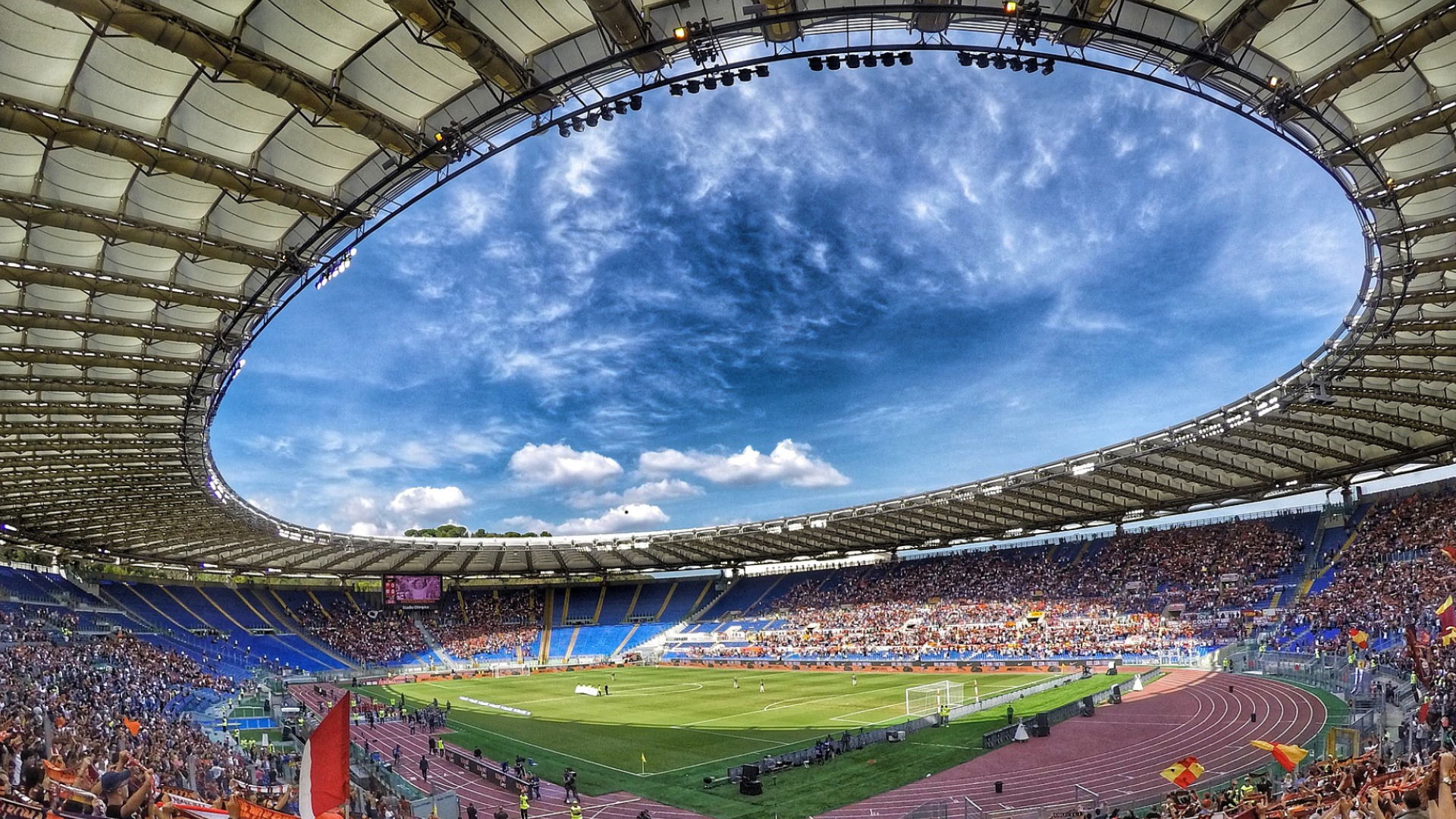 Stadio Olimpico — Stagione calcistica — event operations